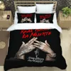 Rapper Anuel AA printed Bedding Sets exquisite bed supplies set duvet cover bed comforter set bedding set luxury birthday gift 1