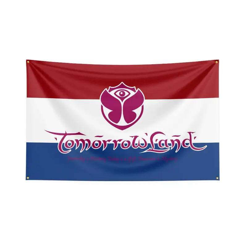 Tomorrowland Festival Flag Polyester Digital Printing Electronic Music Banner - Image 10