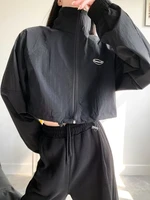 Vestes femmes classique Simple tout-match Streetwear loisirs attrayant vacances protection solaire Appliques printemps Ulzzang populaire 5