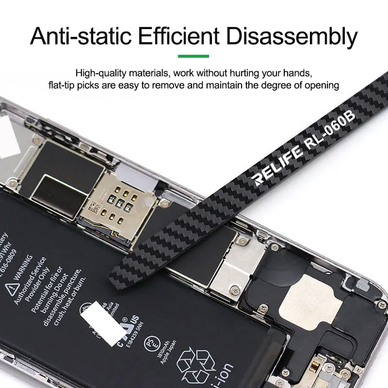 Tweezer QIANLI MEGA IDEA 7 SA Bent Tip 0.15mm 00 SA Non Magnetic - Foto 8