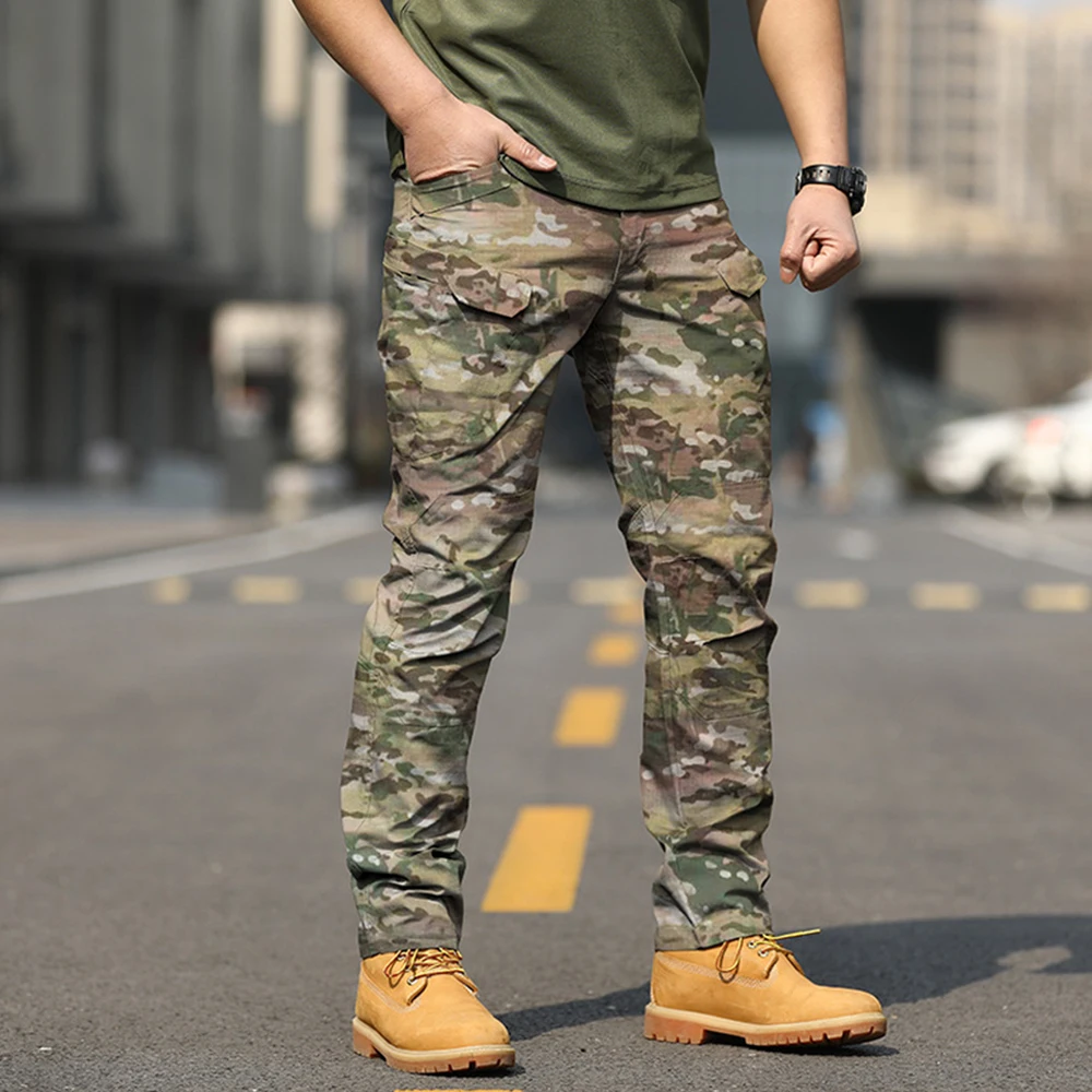 Men's Casual and Hiking Pants Waterproof Cargo