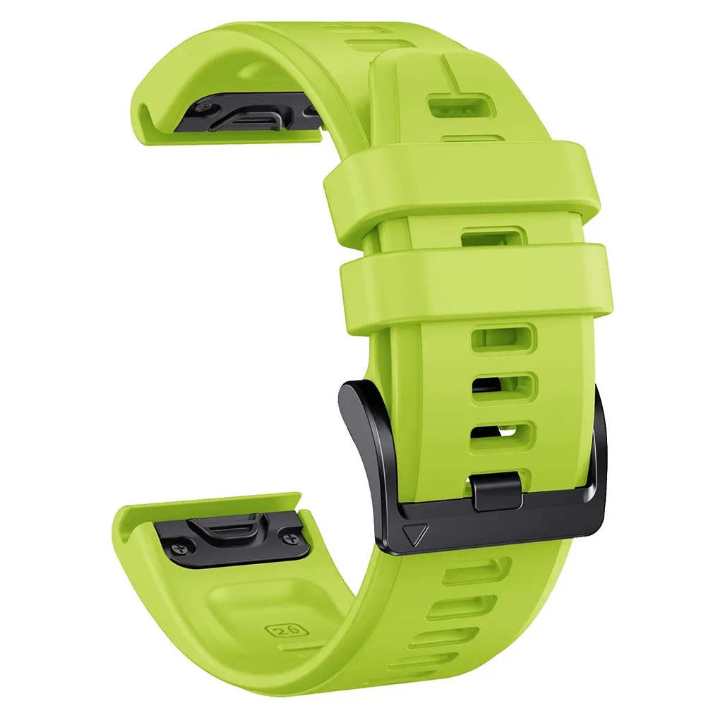 Premium Silicone Strap for Fenix8 Watch - Versatile Fitness Band in Multiple Sizes