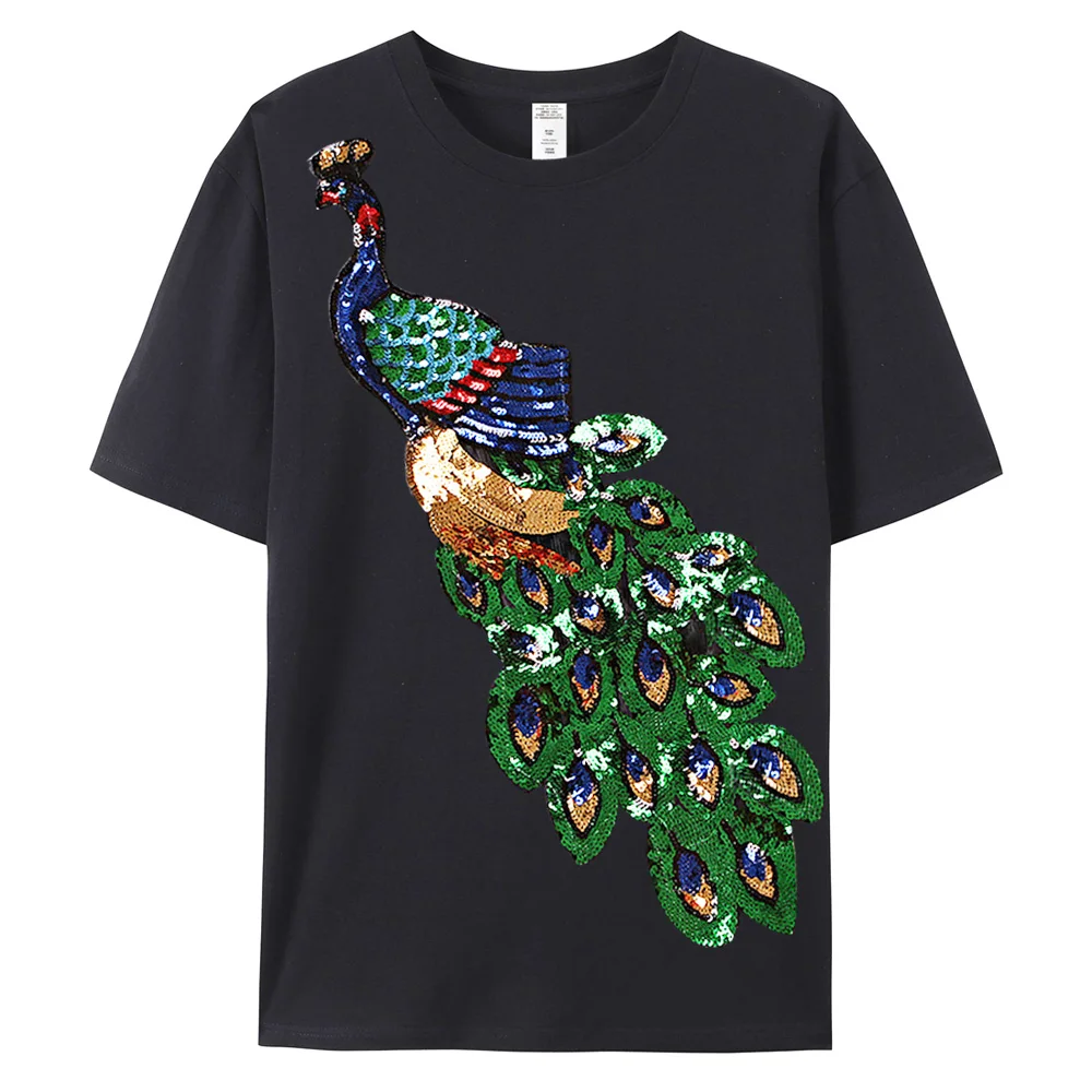 g.o.a peacock print t shirt y2k・グランジ GAP Y2K '00 PEACOCK GRAPHIC Top MIX PRINT ETHNIC Boho Hippie