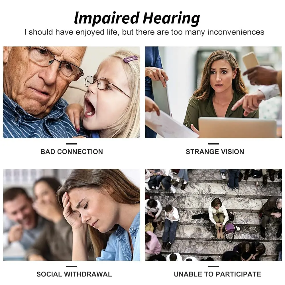 Advanced CIC Invisible Digital Hearing Aid - Clear, Invisible and Powerful Mini Wireless Hearing Aid for Elderly Deafness 6