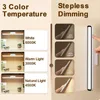 LED Desk Lamp USB Rechargeable Light Stepless Dimming Table Lamp Hanging Magnetic Bedroom Table Reading Rechargeable Night Light 5