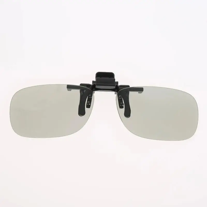 Clip-on 3D Glasses Scratch-Resistant Stereo Clip On Watching For LG Cinema Passive 3D TVs And Real Cinema