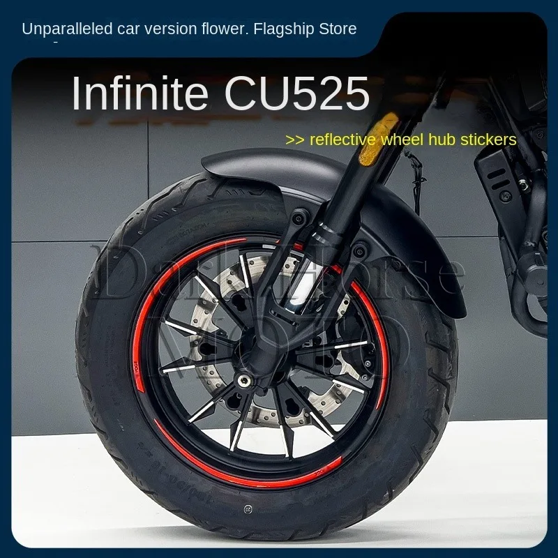 

Светоотражающая наклейка на обод колеса для Loncin VOGE CU525