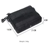 EDC Tactical Nylon Molle Utility Organizer Pouch Hunting Tool Bag Vest Waist Pouch Storage Bag Waterproof Field Sundries Bag 6