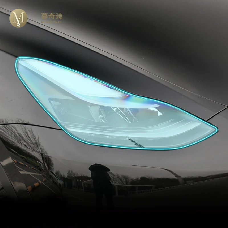 ForTeslaModel3Y20202023CarExteriorHeadlampsTransparentsmoked