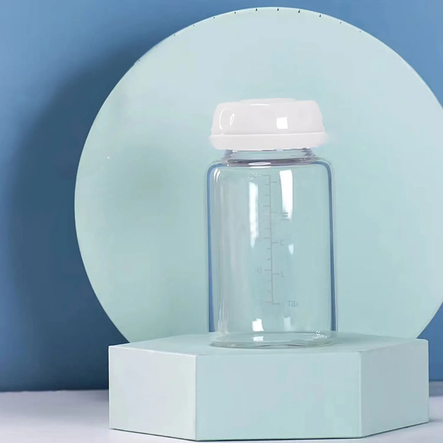 زجاجة حليب الثدي من بولي بروبلين للأطفال ، زجاجة ت...