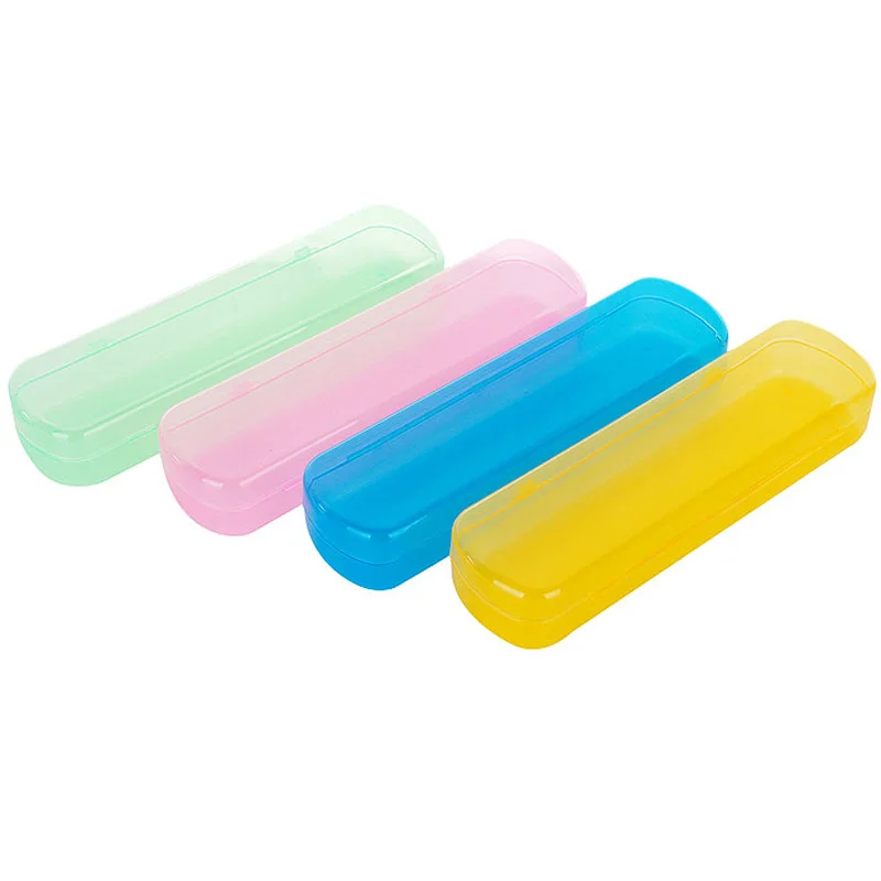 Travel Portable Toothbrush Storage Box Candy Color Bathroom Toothpaste Holder Organizer Travel Toiletries