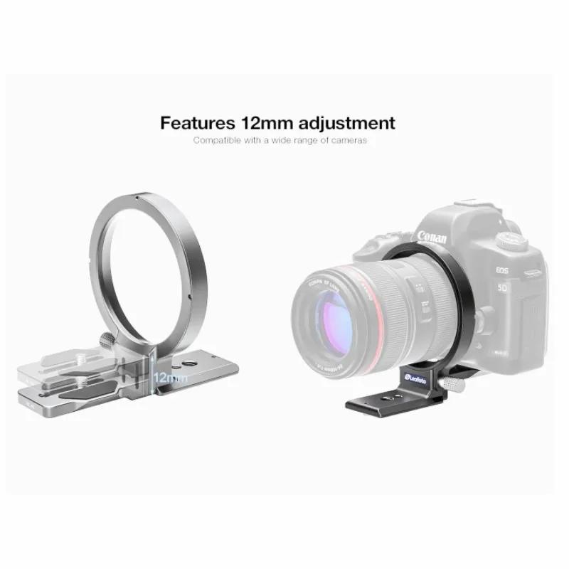 

Leofoto UL-02/03 Series вращающийся вертикальный кронштейн для Nikon D600 D700 Canon 6D 5D2 5D4 FUJIFILM XT4