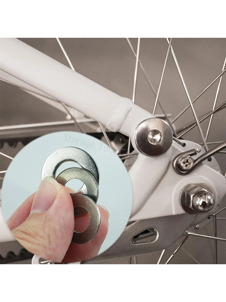 Description Picture 6 of item360pcs Flat Washer Set Stainless Steel M2 M2.5 M3 M4 M5 M6 M8 M10 Ring Gasket Set Plain Washers Metal Washer Assortment Kit