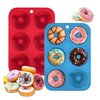 Silicone Donut Baking Mold 1