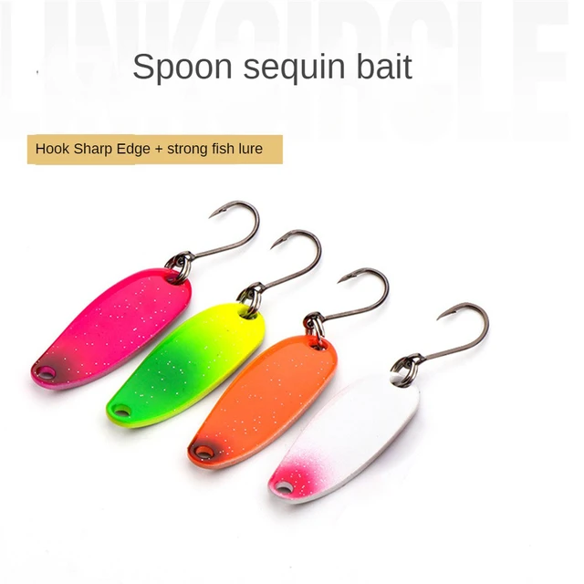 Jerry Gemini Micro Fishing Spoons Area Trout Wobbler2g 3.5g 4.5g UV Colours  Metal Lures Spinner Bait Glitters Wholesale - AliExpress