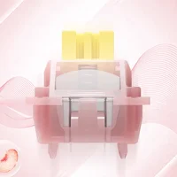 OUTEMU Magnetic Silent Peach Switch Customized Magnetic Mechanical Keyboard 40g Linear HIFI RGB SMD For wooting Leobog Hero68 HE - Image 2