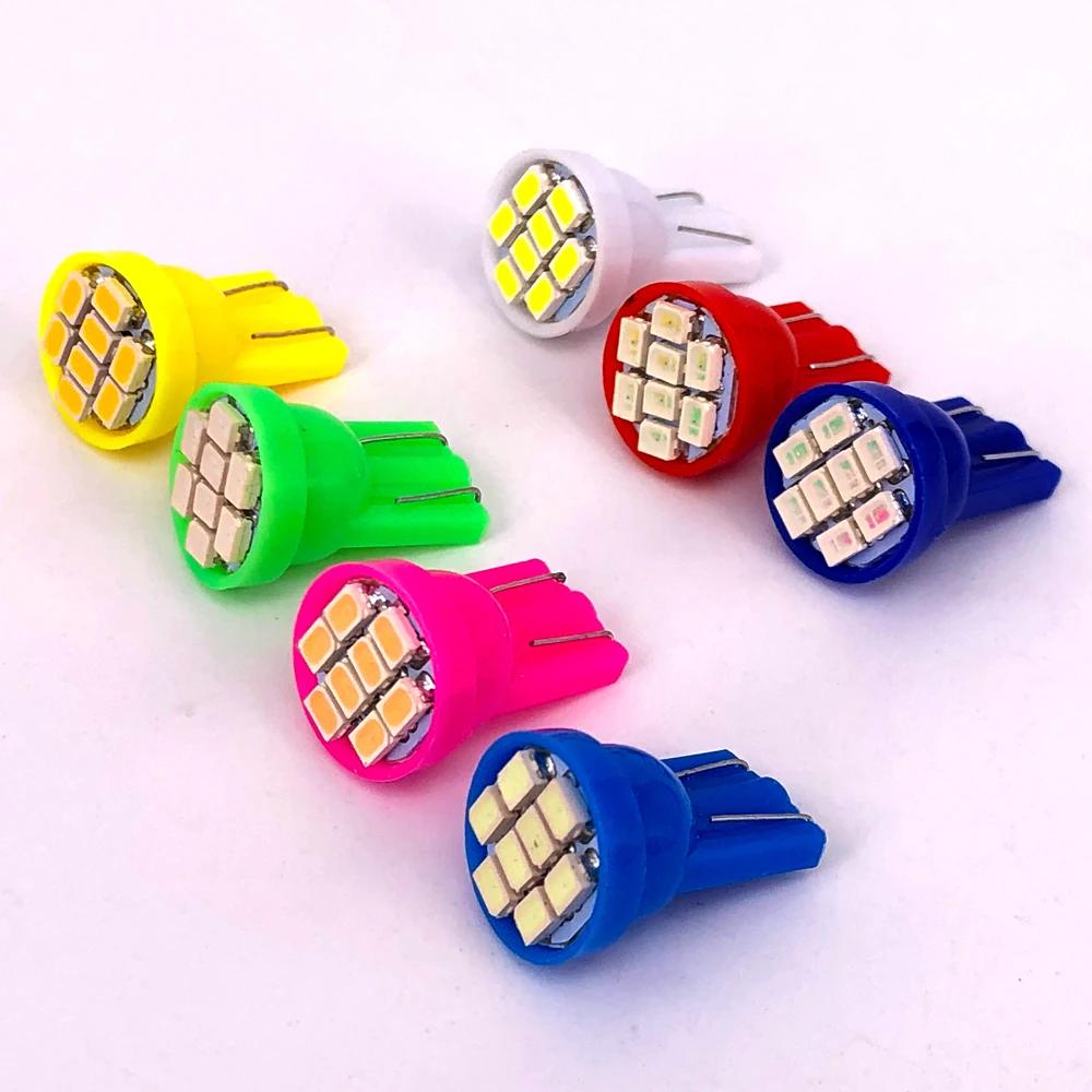 T10 1206 ũ, 8SMD, 100PCs