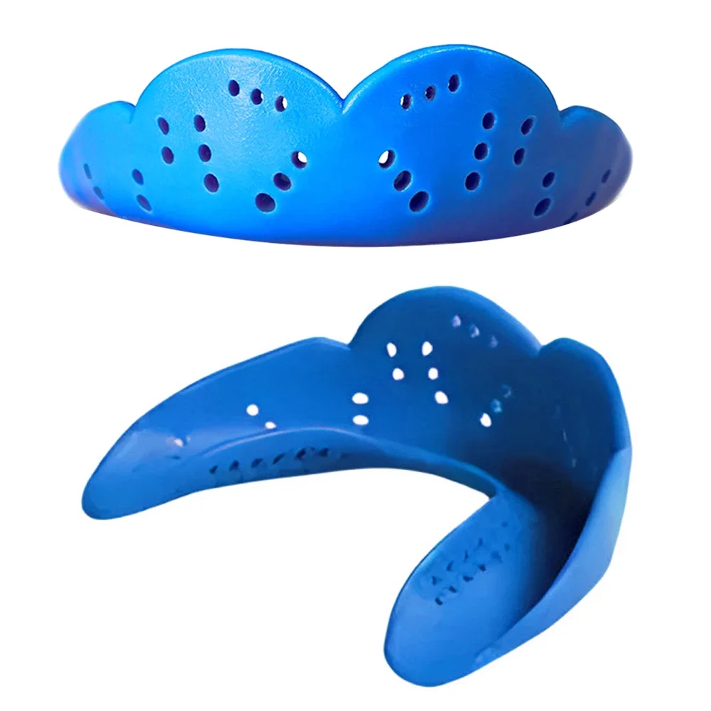 Sport Mouth Guard Teeth Protector Adults Mouthguard Tooth Brace Protection Basketball Rugby Boxing Karate With Plastic Case Box