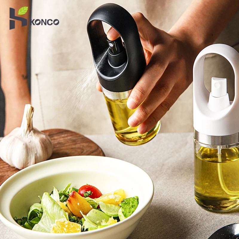 

1/2 шт., кухонная бутылка для масла, распылитель масла для барбекю, кухонный распылитель оливкового масла для выпечки дозатор уксуса, диспенсер для масла