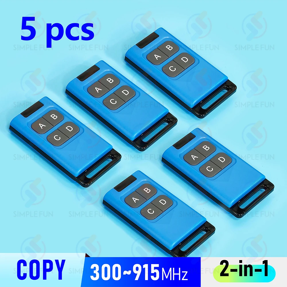 Universal Multi-Frequency 8-Channel Remote Control Duplicator