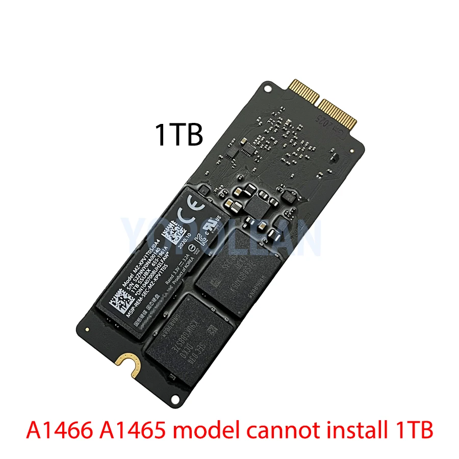 Original New SSD Solid State Drive 256G 512G 1TB for Macbook Pro