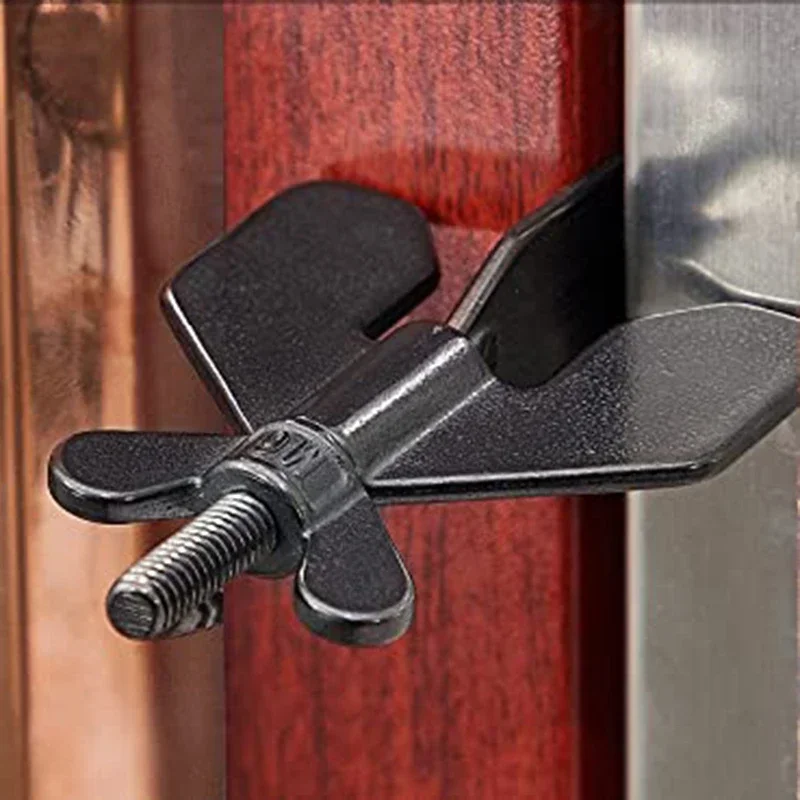 Anti Theft Door Jammer 2 Pack Portable Door Lock - Stainless Steel Security Door Locker For Travel, Home & Hotel Safety Door Privacy Lock