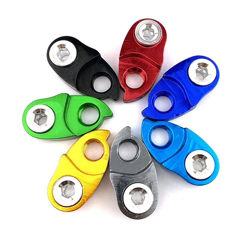 

1Pc 44mm Bicycle Rear Derailleur Hanger Extension Extender Aluminum Road Bike MTB Cycling Frame Gear Tail Hook Extender 8 Colors