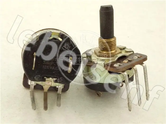 

1pcs CTS 138-type long foot with switch potentiometer 5K 3AMP 125VAC