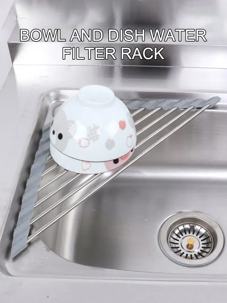 Kitchen Corner Sink Storage Rack