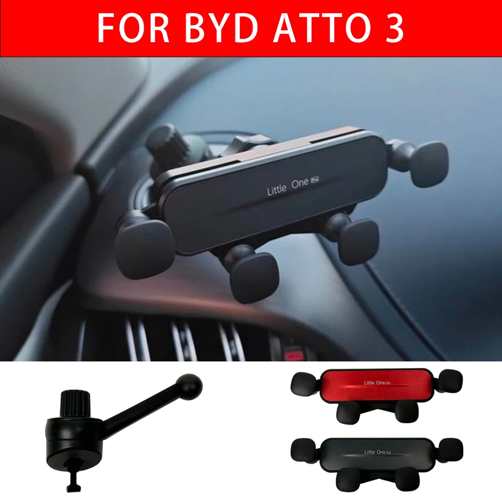 

Автомобильный держатель для телефона BYD ATTO 3, держатель для вентиляционного отверстия, крепление для телефона, аксессуары
