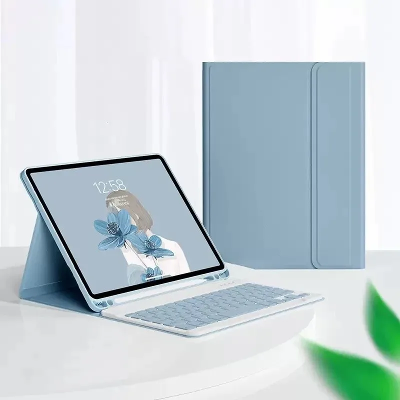 Sleek Bluetooth Keyboard Tablet Case with Protective Cover