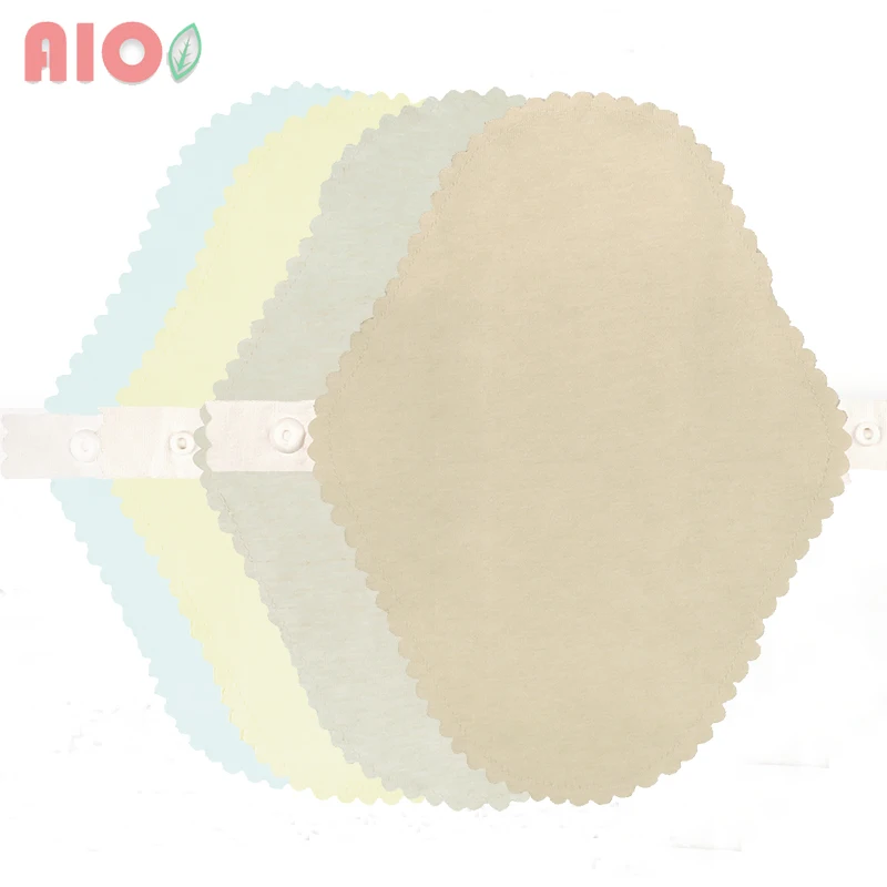 2 Pcs Thin Reusable Cotton Pads Menstrual Cloth Sanitary Soft Pads Napkin Washable Waterproof Panty Liners Feminine Hygiene