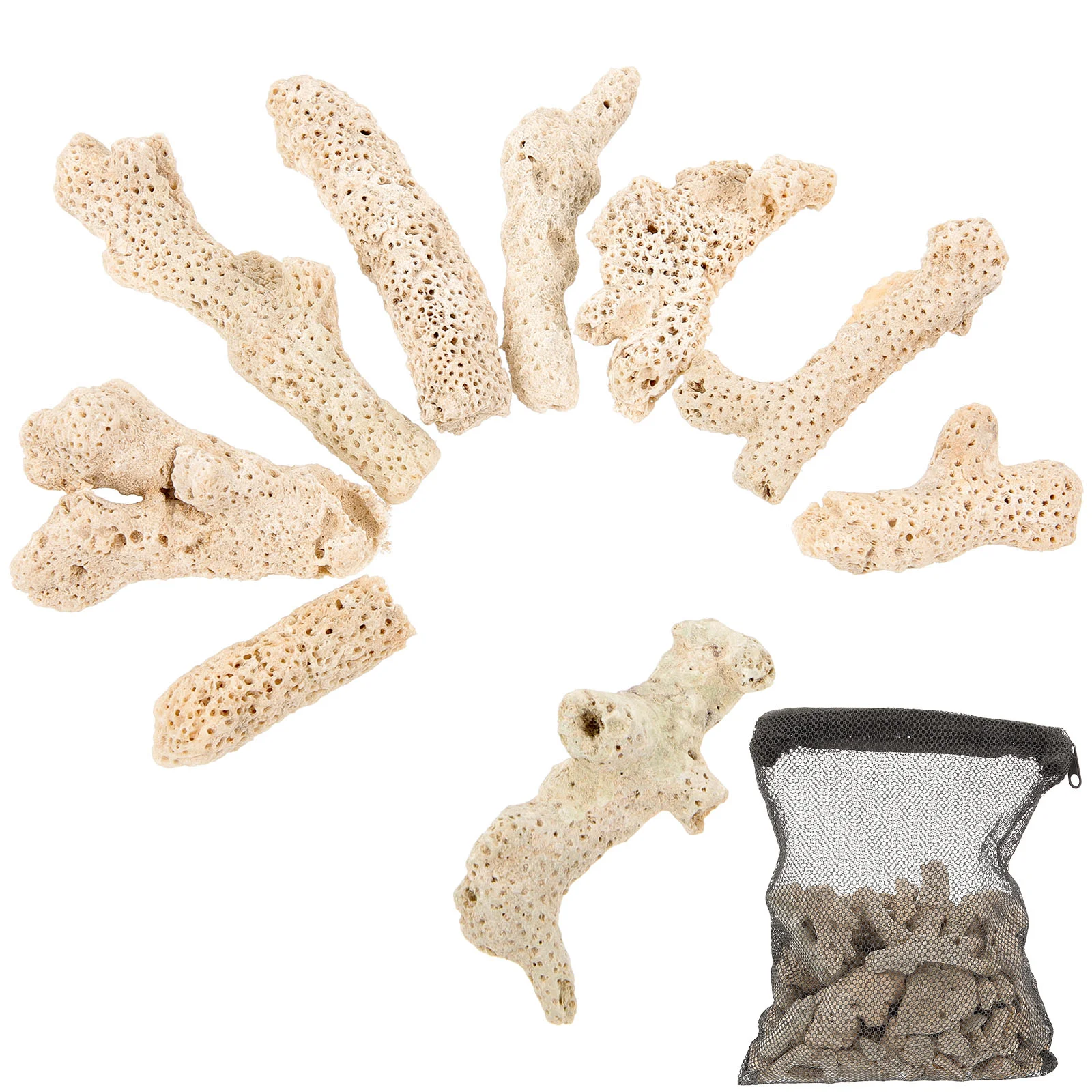 

Corals Fish Tank Filter Media Pond Filtration Media Reusable Pond Aquarium Corals Filter Media Fish Tank Bottom Sand Parts