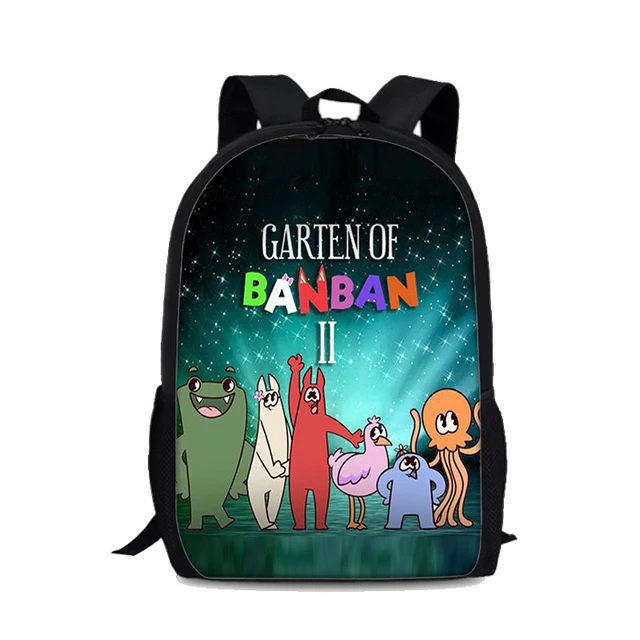 Garten of Banban Backpack Boys Girls Anime Cartoon Banban Kindergarten  Backpack Student Backpack Children's Backpack Schoolbag - AliExpress