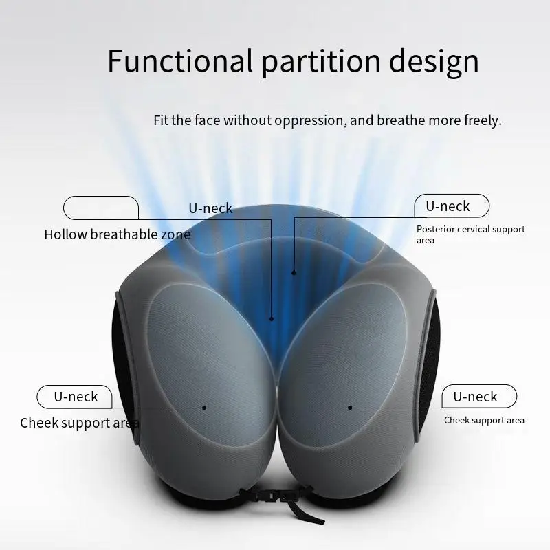 Neck Pillow for Students Office Worker Nap Comfortable Multi-function U Type Pillows Noon Break Fashion Simple Protective New 4