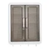 Cosmetics Wall Storage Cabinet PP Stable Large Capacity Bathroom Cabinet Wall Mounted Multifunctional Space Saving for Bedroom 3
