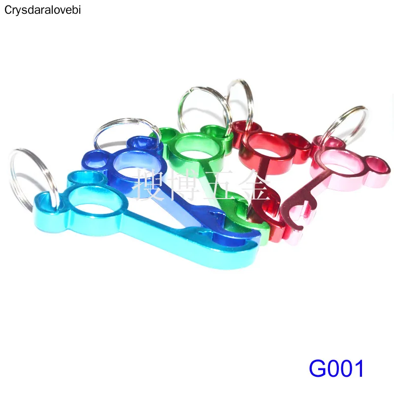 

50pcs Lovely Metal Mickey Shaped Wine Beer Bottle Opener Ring Keychain Key Chain Lovely Cooking Tool Gizmos Outdoor EDC