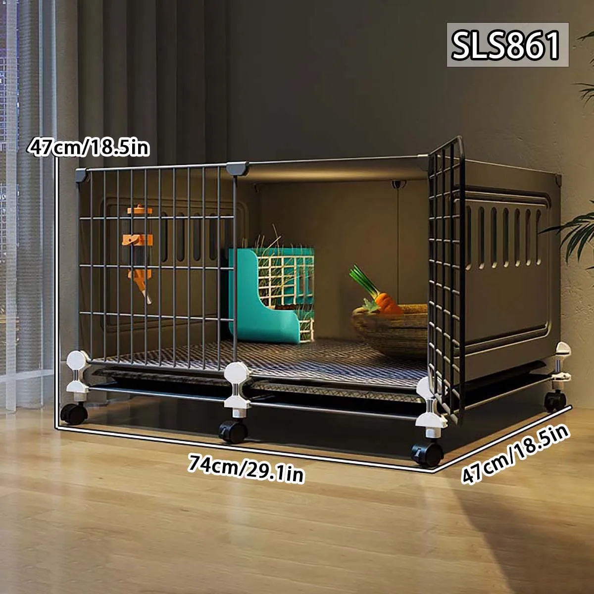 Double-Layer Rabbit Cage 3