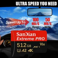 Original Storge SD Card Class 10 Micro TF Cards 128GB/512GB Fast Transfer Memory Card for Camera/Laptop/PC 5