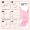 1Pair Reusable Silicone Foot Care Socks Moistrizing Spa Gel Gloves Exfoliating Moisturizing Anti Dry Cracked Plantar Hand Care T 5