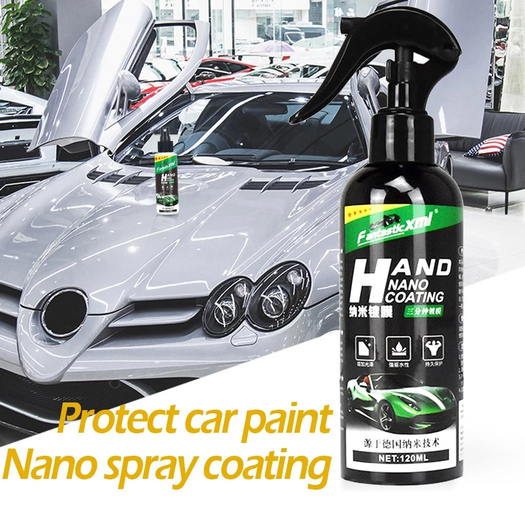 500ml Car Liquid Ceramic Coating Spray Quick Nano-coating Spray Wax Automotive Hydrophobic Polish Shine Armor Car Detailing best car wax