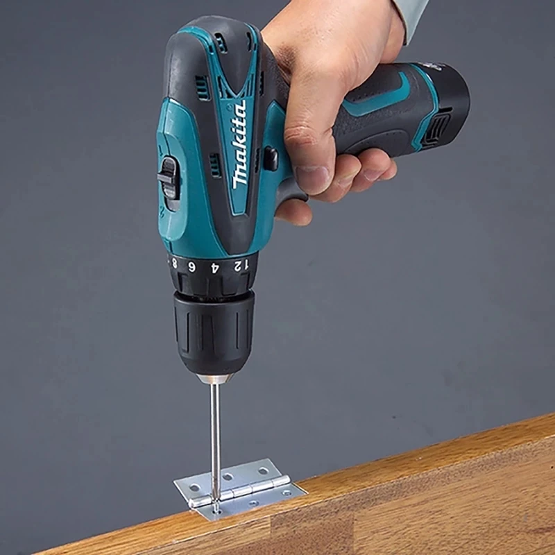 Makita-コードレス電動ドライバー,df330d,2つの速度,充電器10.8v