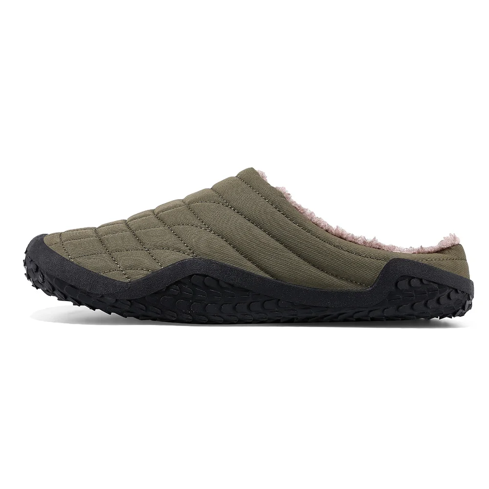 Winter Plush Warm Men Slippers Comfortable Waterproof Indoor Cotton Shoes Non-slip Home Slides Fur Bedroom Slippers Unisex
