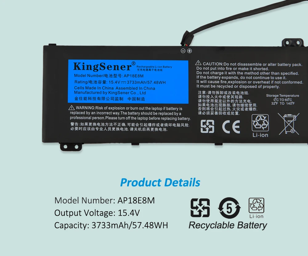 Acer nitro 5 an515-54 bateria