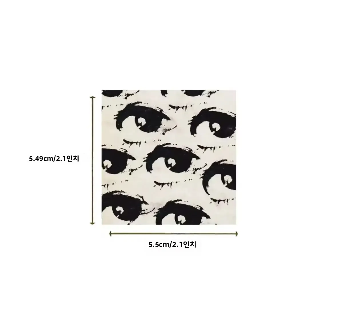50개 세트 Y2K 흑백 시리즈, 방수 및 레트로-큐트 미학으로 디자인된, 여행 가방 및 기타 DIY 장