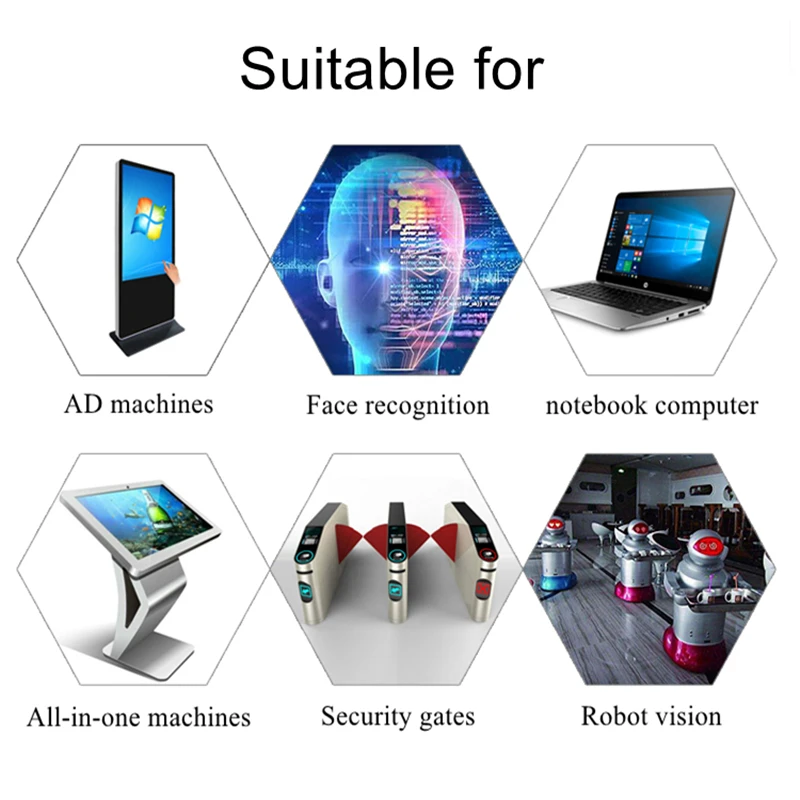 High-Resolution Autofocus USB Camera Module with Microphone