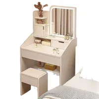 Dresser household bedroom with mirror makeup table small apartment storage makeup table 5