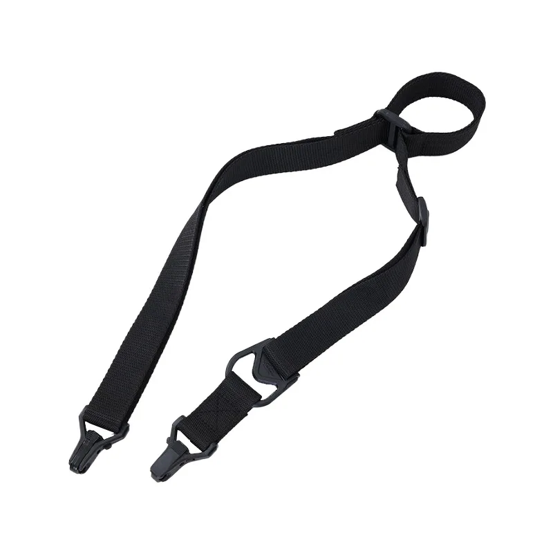 Enhanced Tactical Rifle Sling Lanyard - Adjustable Nylon Shoulder Strap for Safety and Versatility
