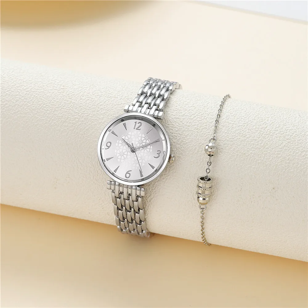 Women Watches Electronic Watch Luxury Fashion Compact Women's Wrist Watch Quartz Digital Face Bracelet Watch