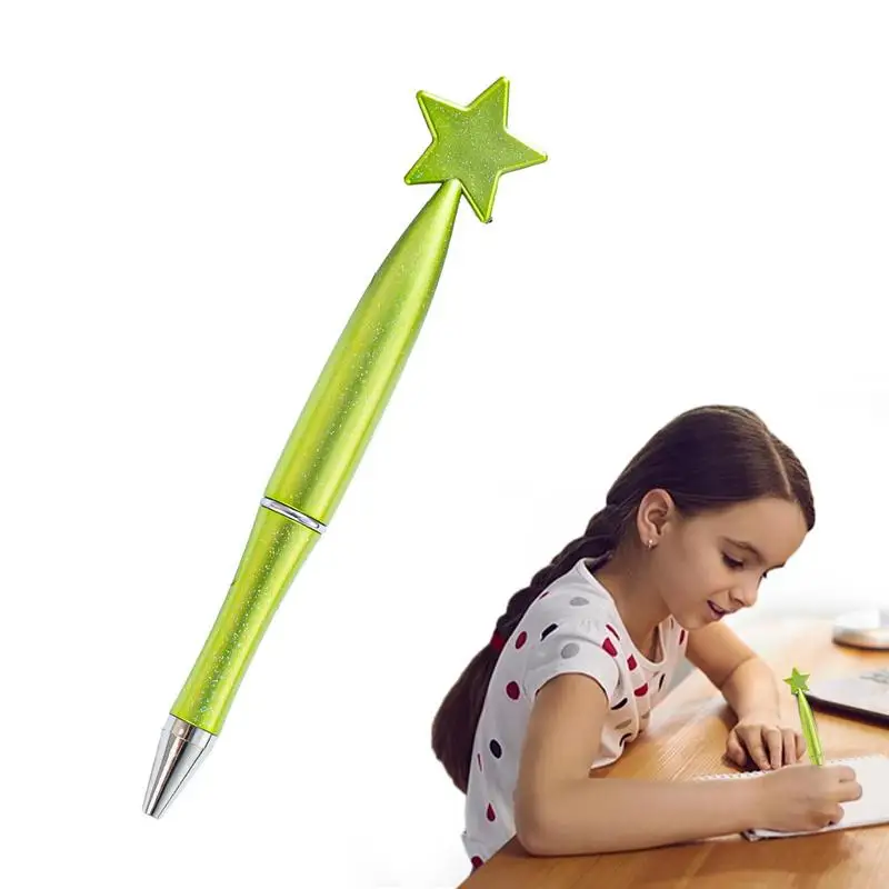 Twist Pen Star Ballpoint Pen Writing Pens Smooth And Bright Cute Star Ballpoint Pen For Birthday Gifts And Offices Use пакет а5 23 18 10 bright birthday нейтр бум мат ламинат ассорти